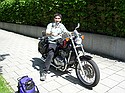 Am fost impreuna in Germania sa-si cumpere motocicleta. Era foarte fericit de ahizitia lui - 2004